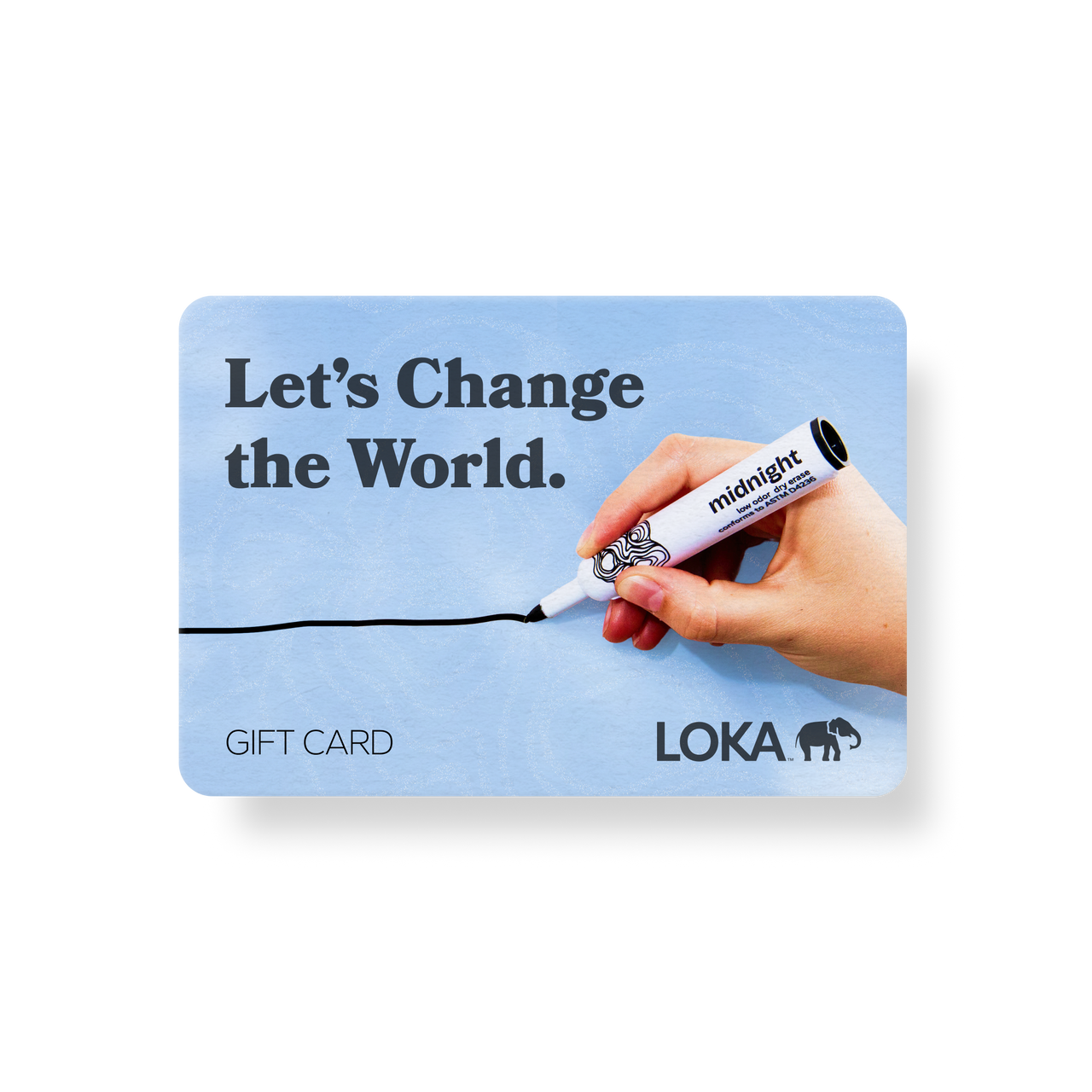LOKA Dry Erase Markers Gift Card